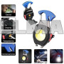 Многофункциональный LED фонарик туристический мультитул на карабине BL-W5147